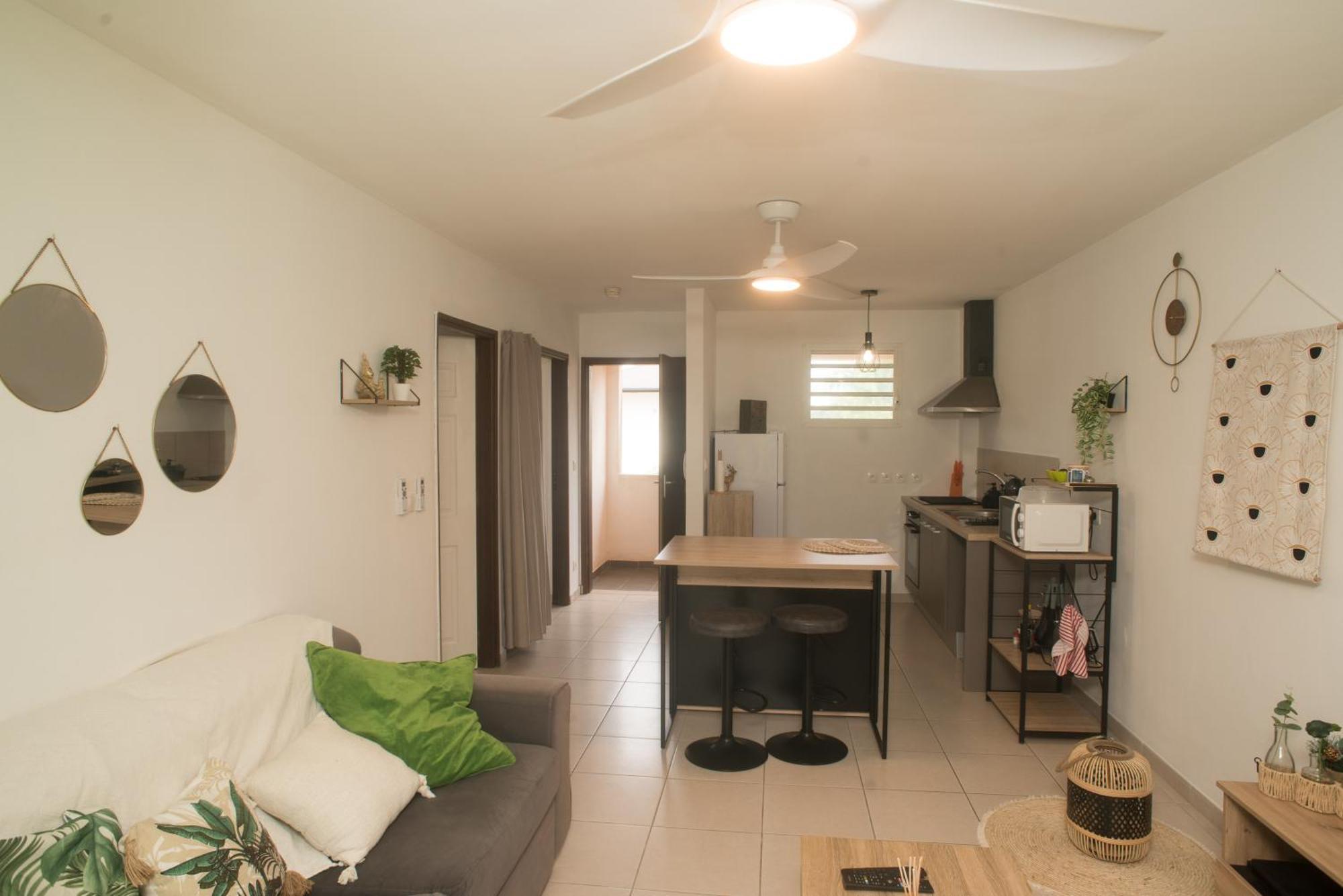 Appartement T2 Tres Cosy Cayenne Exteriör bild